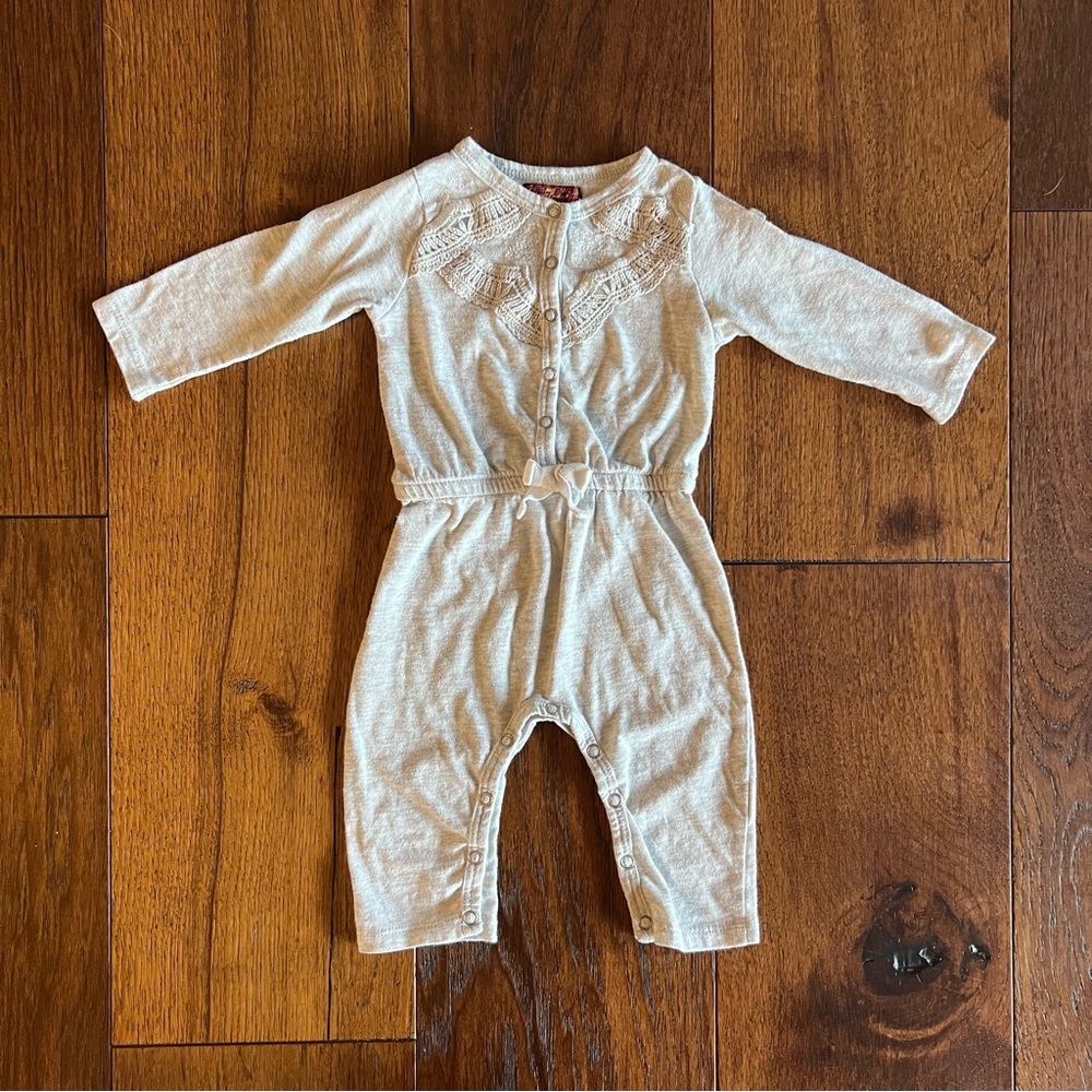 7 For All Mankind Romper 3-6 Month